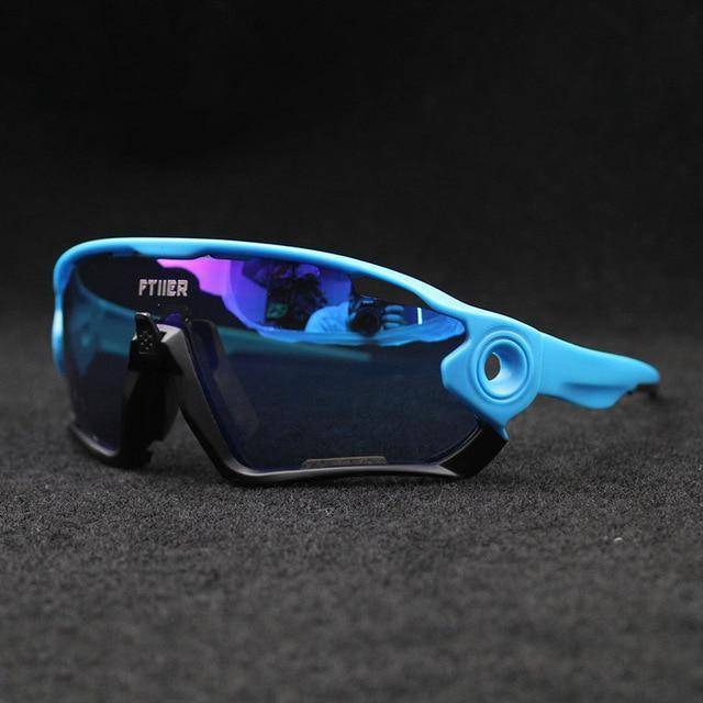 Outdoor Sports Sunglasses with UV400 Photochromic Lenses