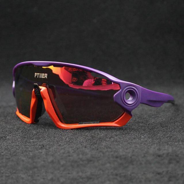 Outdoor Sports Sunglasses with UV400 Photochromic Lenses