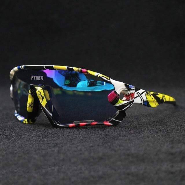 Outdoor Sports Sunglasses with UV400 Photochromic Lenses