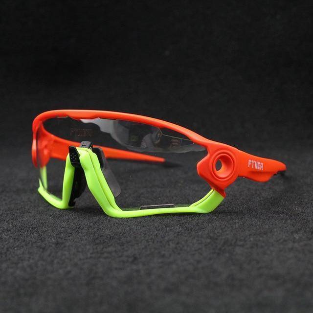 Outdoor Sports Sunglasses with UV400 Photochromic Lenses