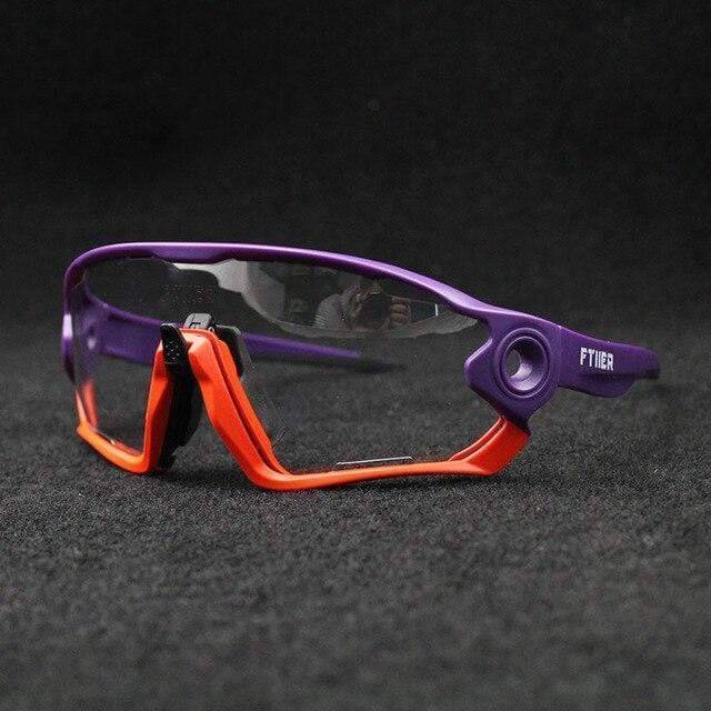 Outdoor Sports Sunglasses with UV400 Photochromic Lenses