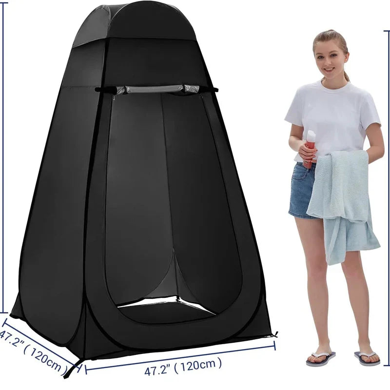 Portable Privacy Tent – Full Height Pop-Up Shelter