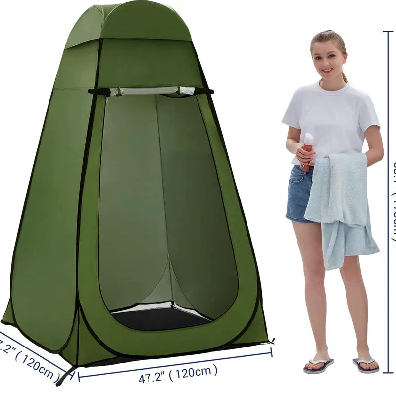 Portable Privacy Tent – Full Height Pop-Up Shelter