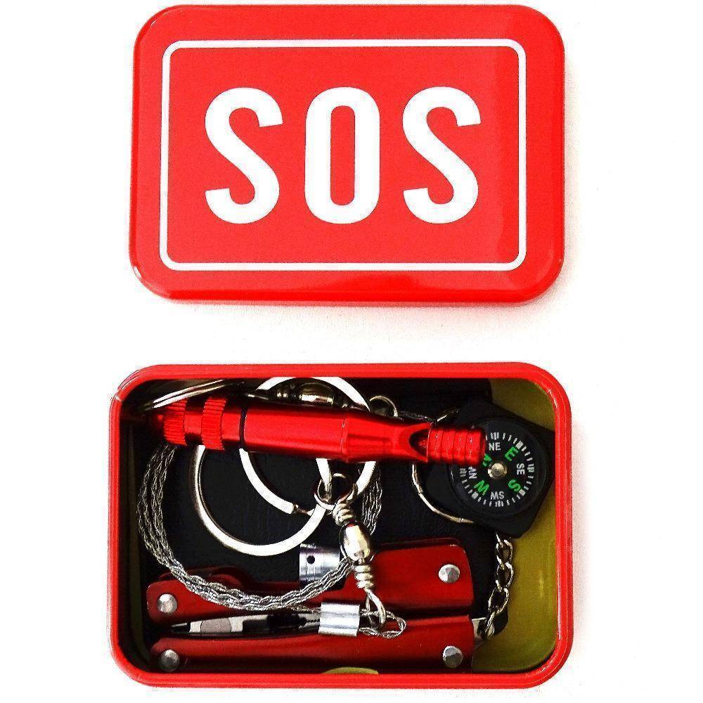 5-in-1 Survival Tool Kit for Emergency Situations - Portable