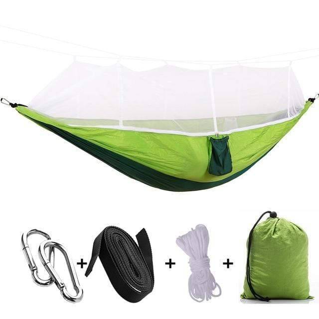 Camping Hammock with Mosquito Net for Outdoor Use – Portable Design