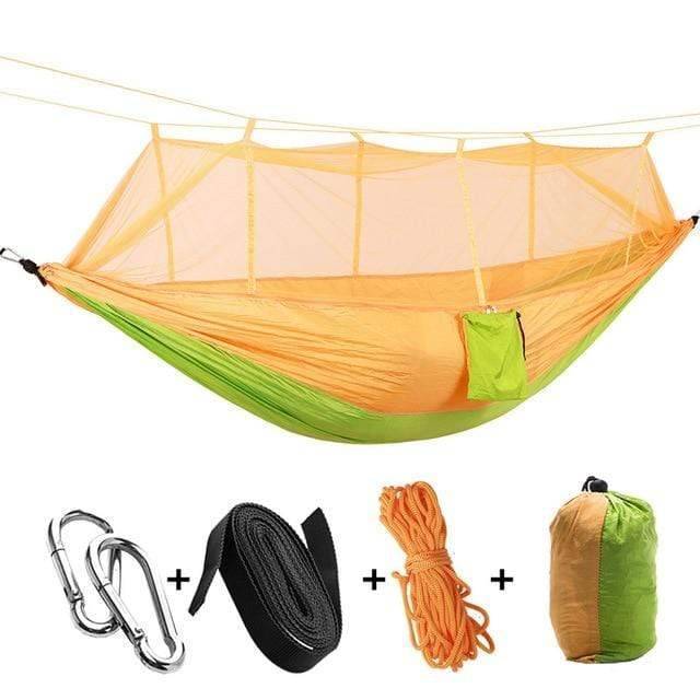 Camping Hammock with Mosquito Net for Outdoor Use – Portable Design