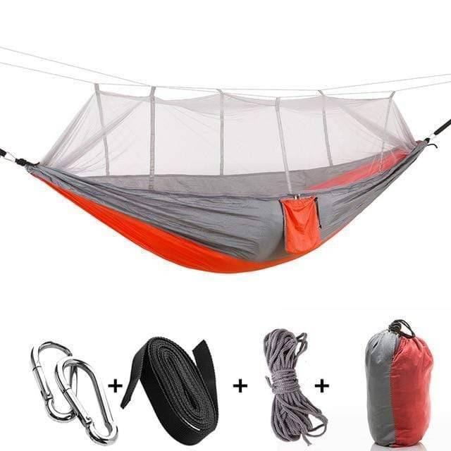 Camping Hammock with Mosquito Net for Outdoor Use – Portable Design