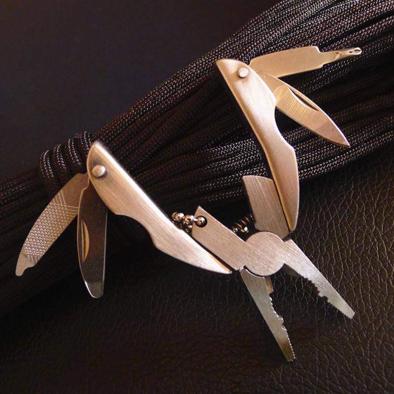 Folding Multi-Function Tool with Portable Design