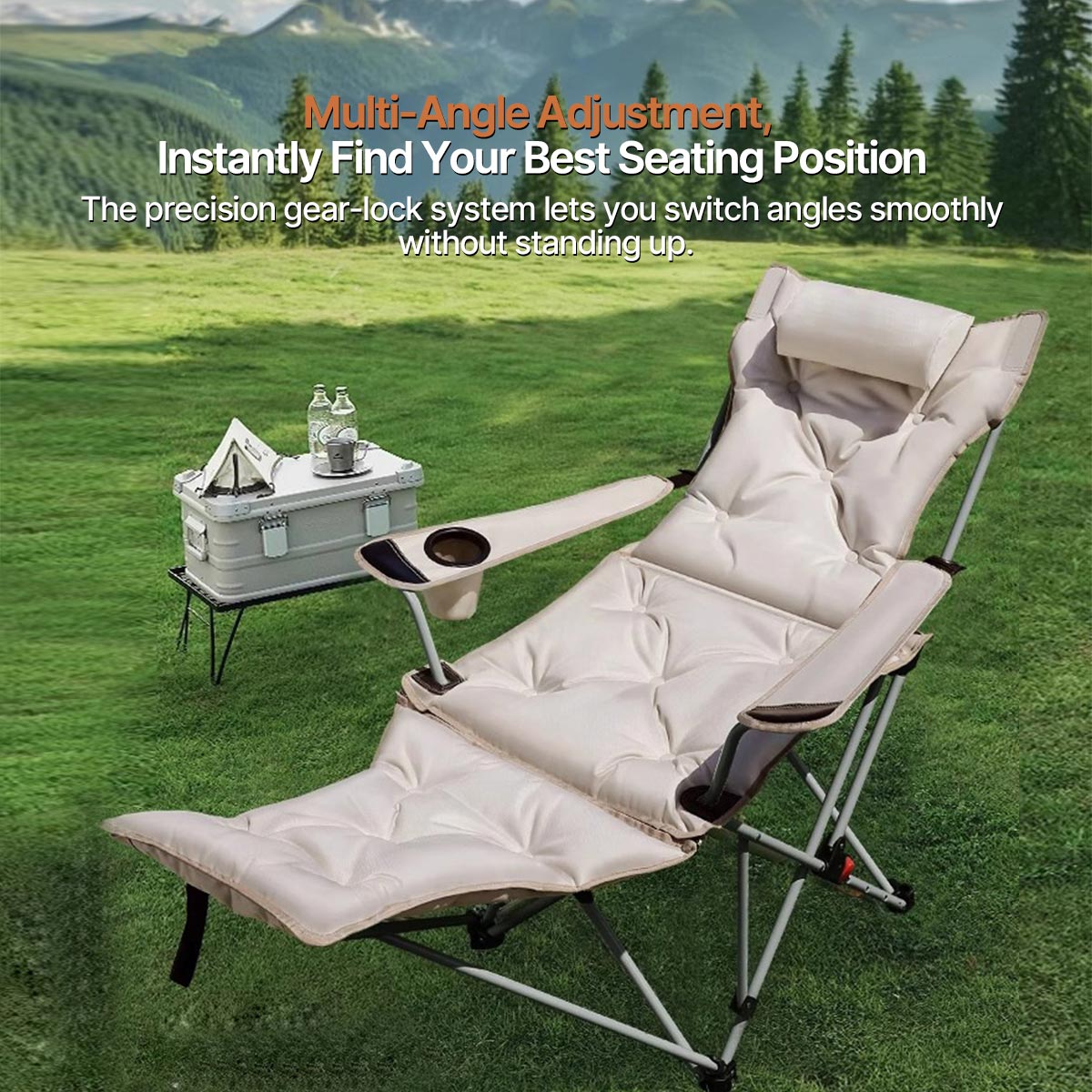 Portable Reclining Chair for Outdoor Use
