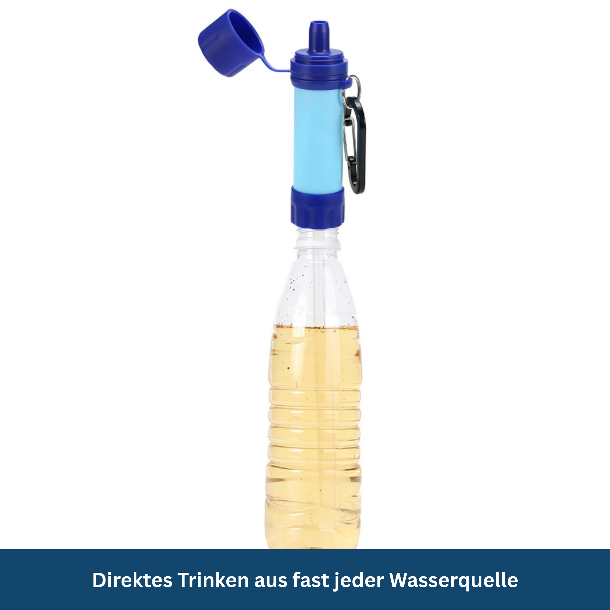 Travel-Friendly Water Filtration Straw