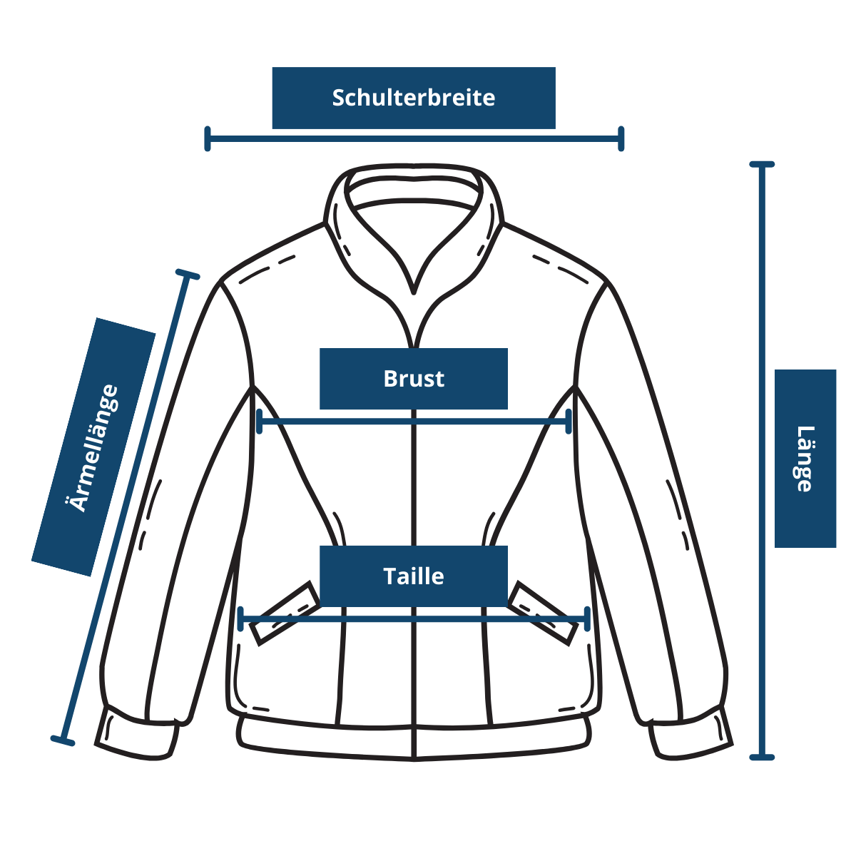 Waterproof Rain Jacket with Reflective Features