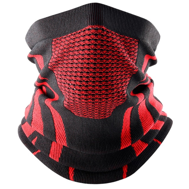 Warm and Versatile Neck Gaiter - Reversible Design