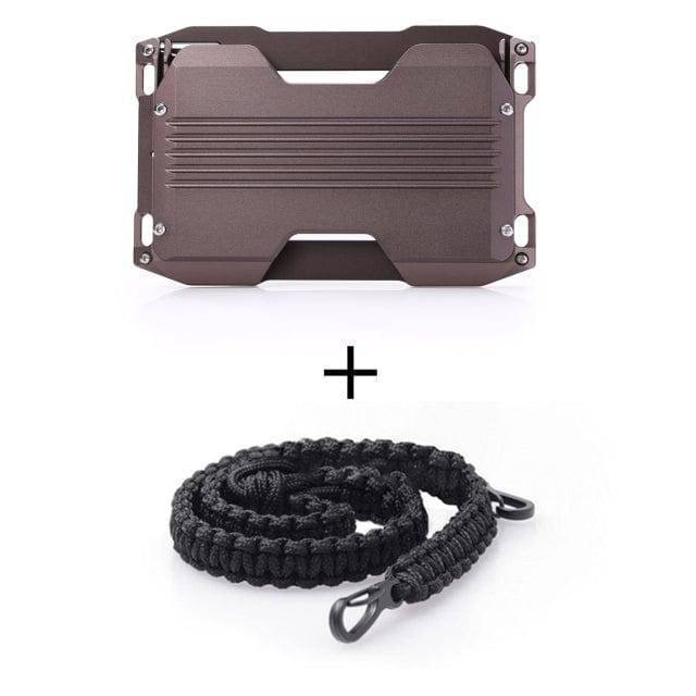 Slim Metal Wallet with RFID Protection for Cards