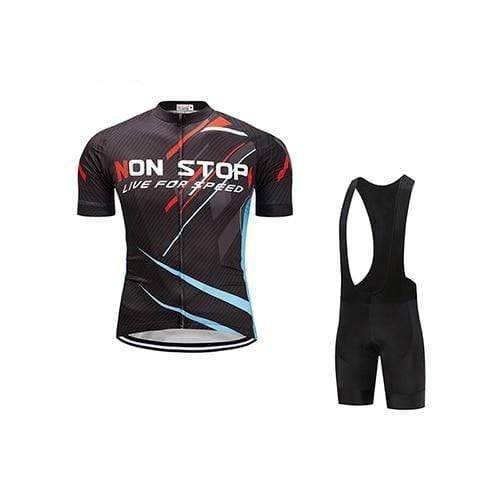 MTB Cycling Jersey and Padded Shorts Set for Skull Road