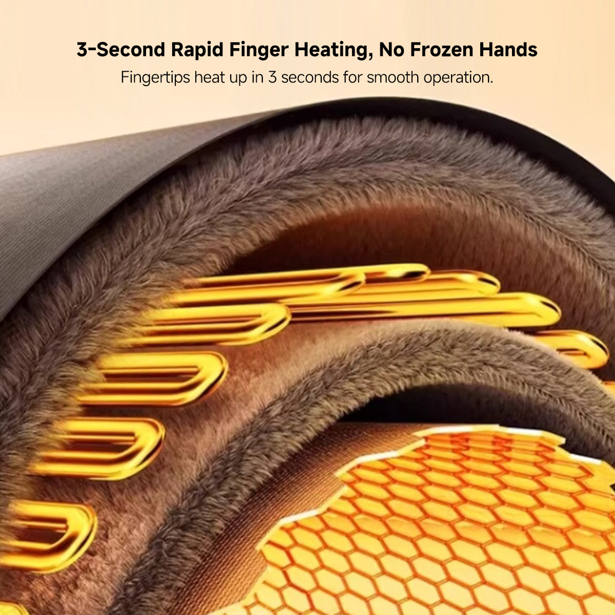 Winter Activity Heated Smart Gloves