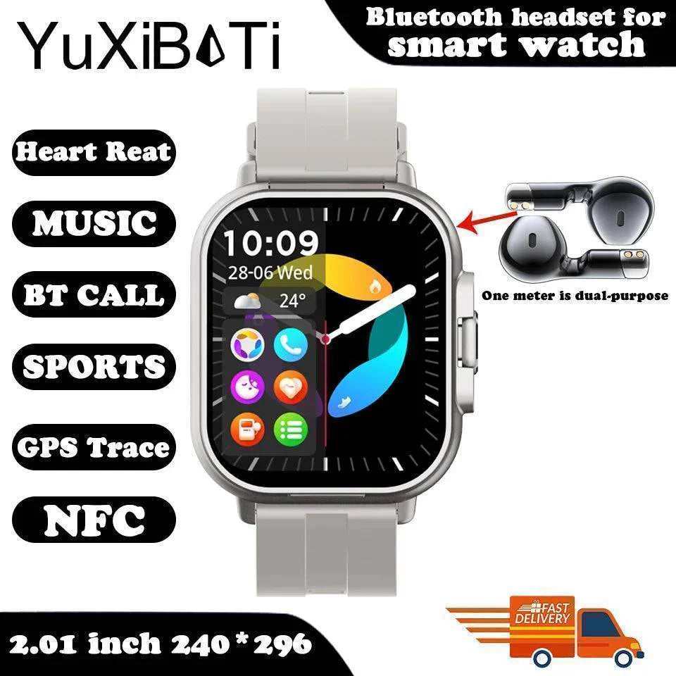 Wireless Earbuds Integrated into Smartwatch