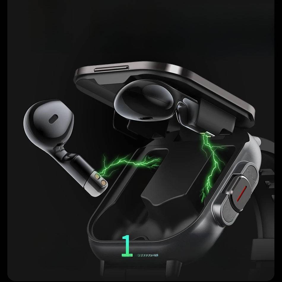 Wireless Earbuds Integrated into Smartwatch