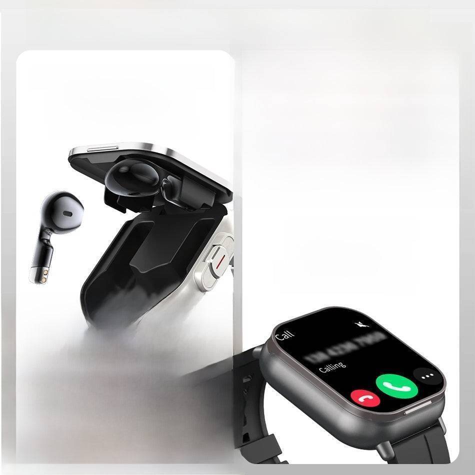 Wireless Earbuds Integrated into Smartwatch