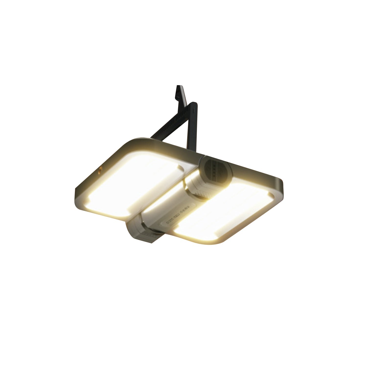 Rechargeable Flood Light with Solar Power and USB Charging