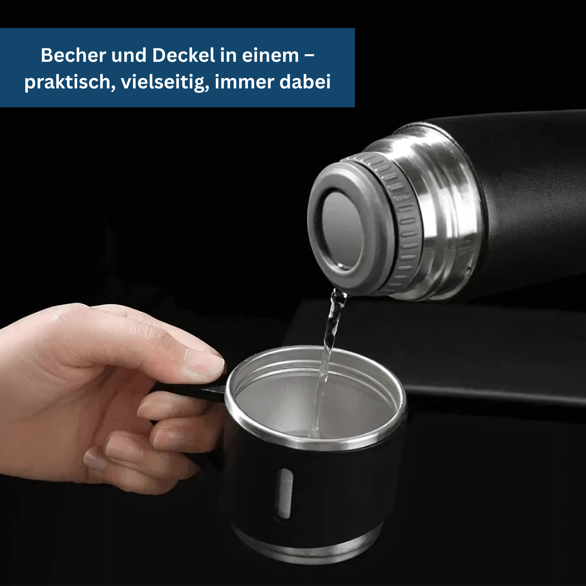 Thermal Flask with Vacuum Insulation – Stainless Steel Water Bottle