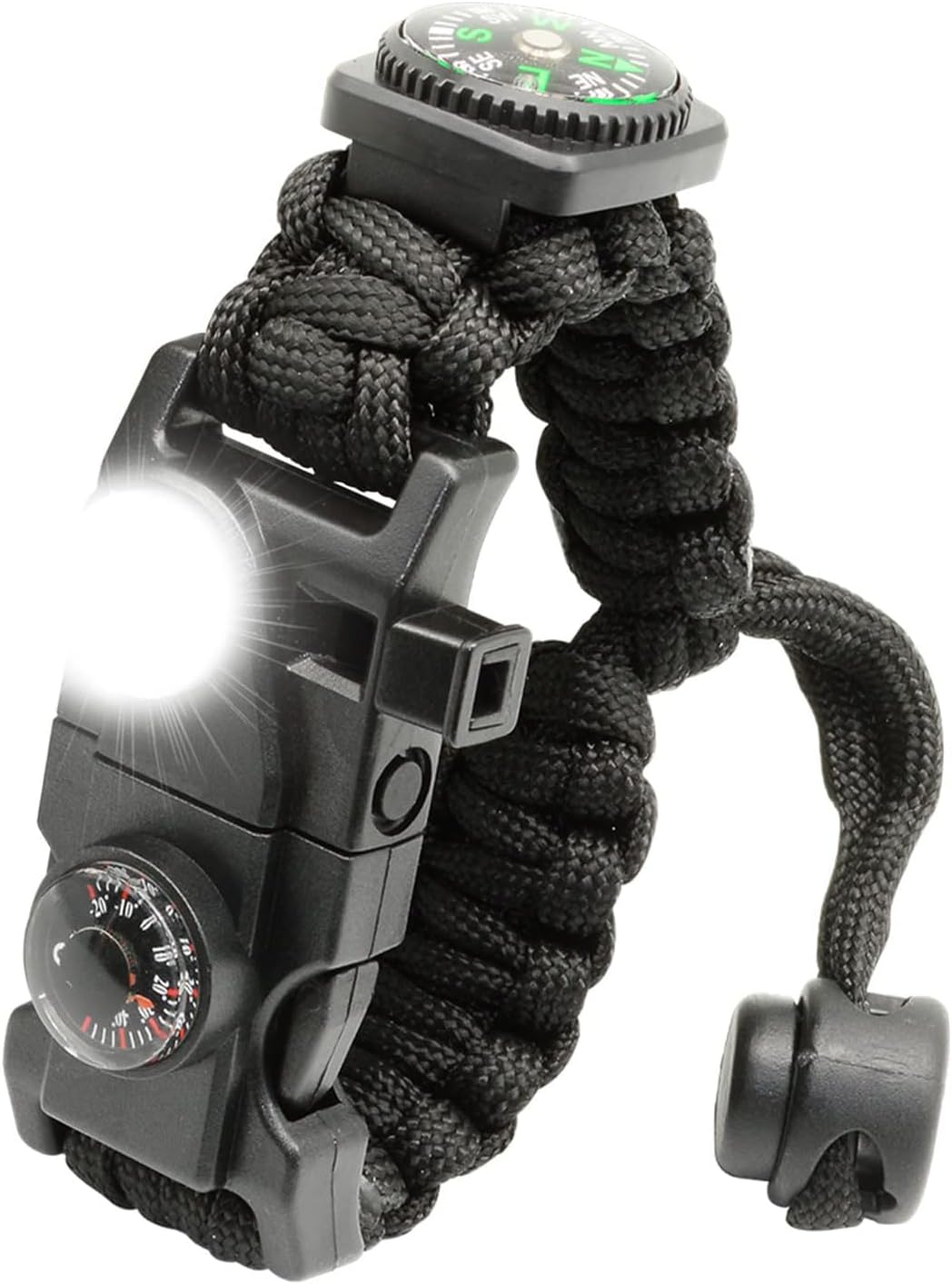 Survival Bracelet with 20 Tools Made from Durable Paracord