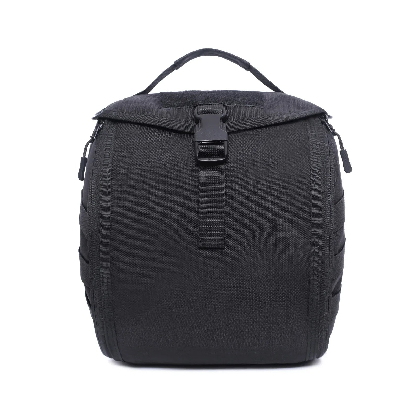 Military-Style Helmet Carrier with MOLLE System