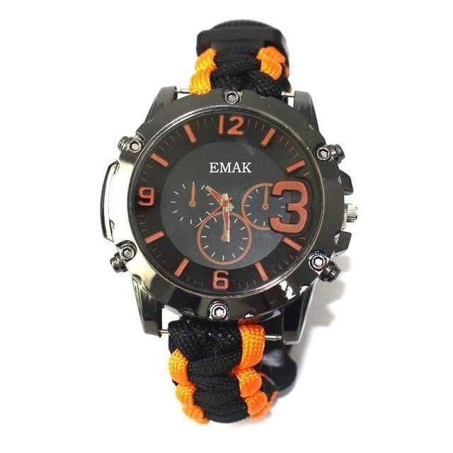 Survival Watch with Paracord – 10 Functions Tactical Gear
