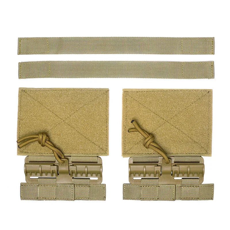Quick Release Buckle System for Tactical MOLLE Gear