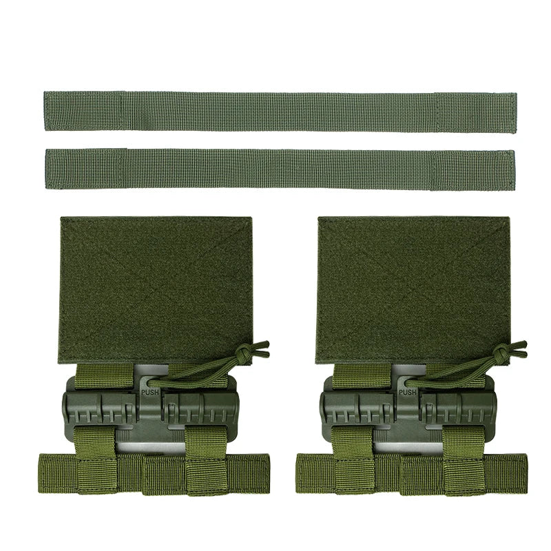 Quick Release Buckle System for Tactical MOLLE Gear