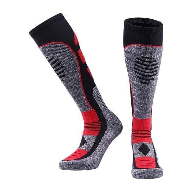 Winter Ski Socks Made of Thermal Fleece for Cold Conditions