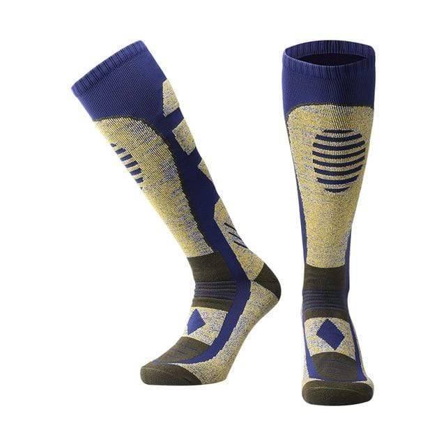 Winter Ski Socks Made of Thermal Fleece for Cold Conditions
