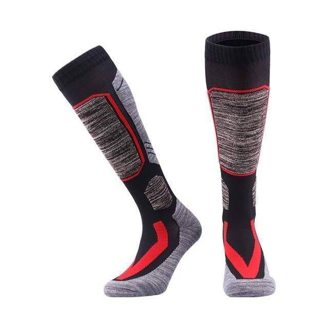 Winter Ski Socks Made of Thermal Fleece for Cold Conditions