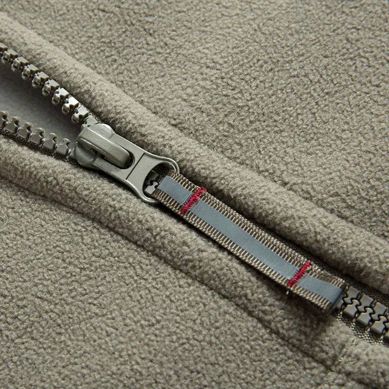 Windproof Outdoor Sports Coat - Tactical Jacket in Thermal Fleece