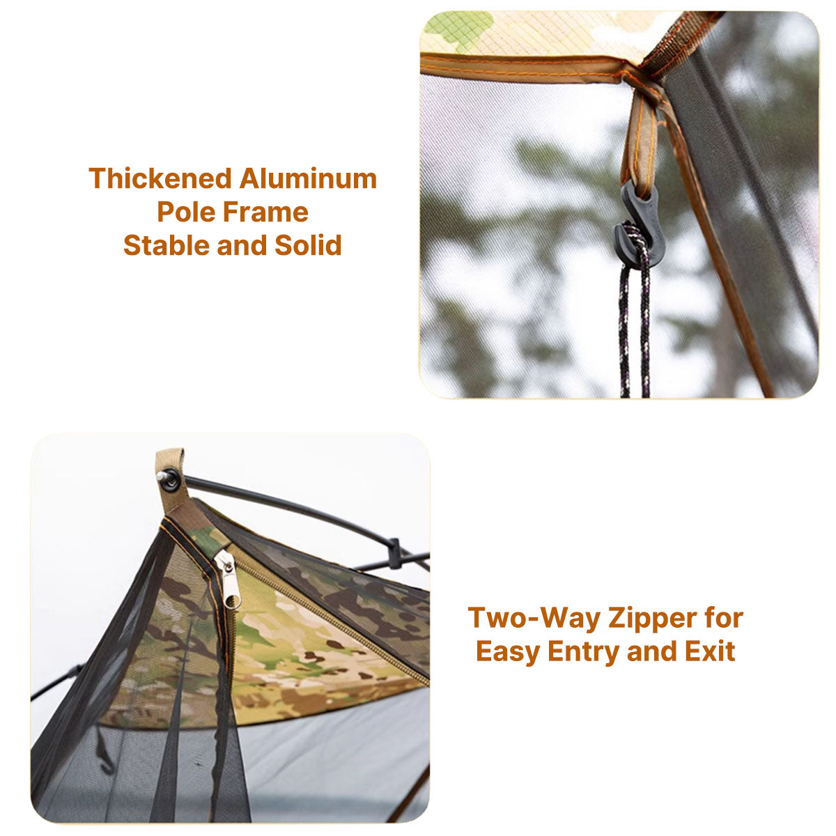 Waterproof Design 1-Person Camping Tent - Ultralight Shelter