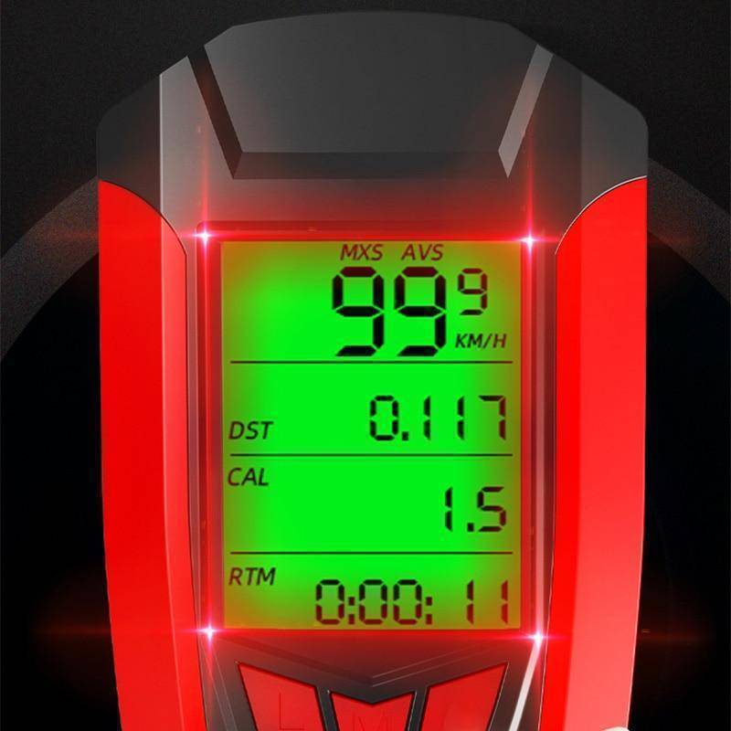 Rechargeable Cycling Light with Horn – 3-in-1 USB Design