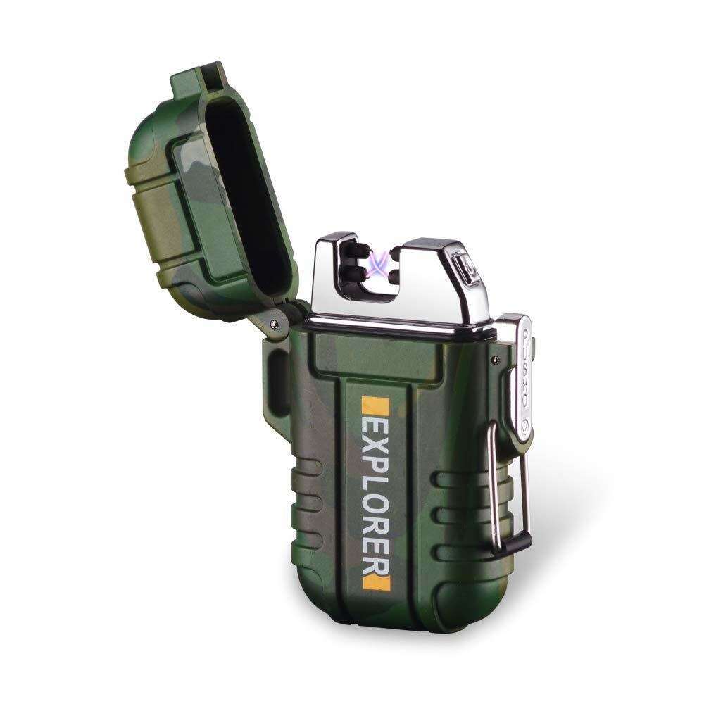 Rechargeable Plasma Arc Lighter - Waterproof Design