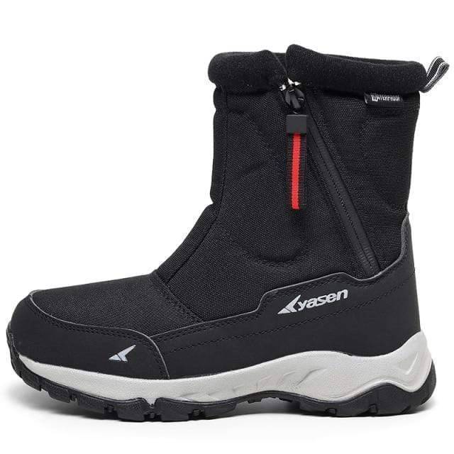 Winter Snow Boots with Waterproof Plush Lining