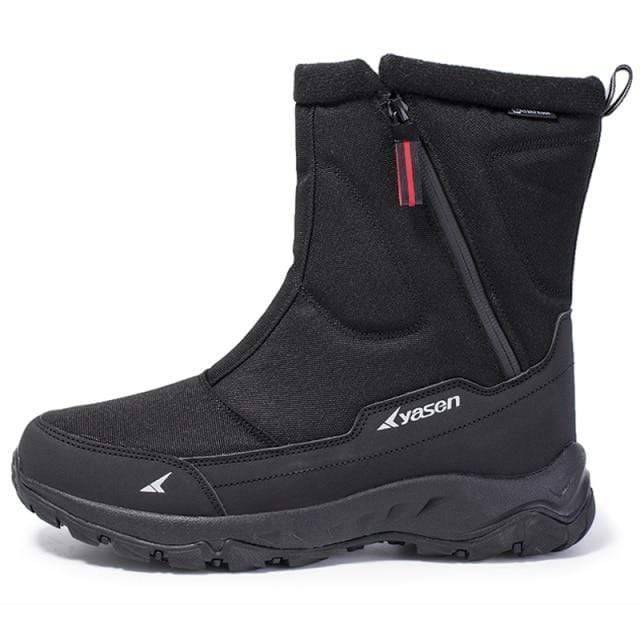 Winter Snow Boots with Waterproof Plush Lining