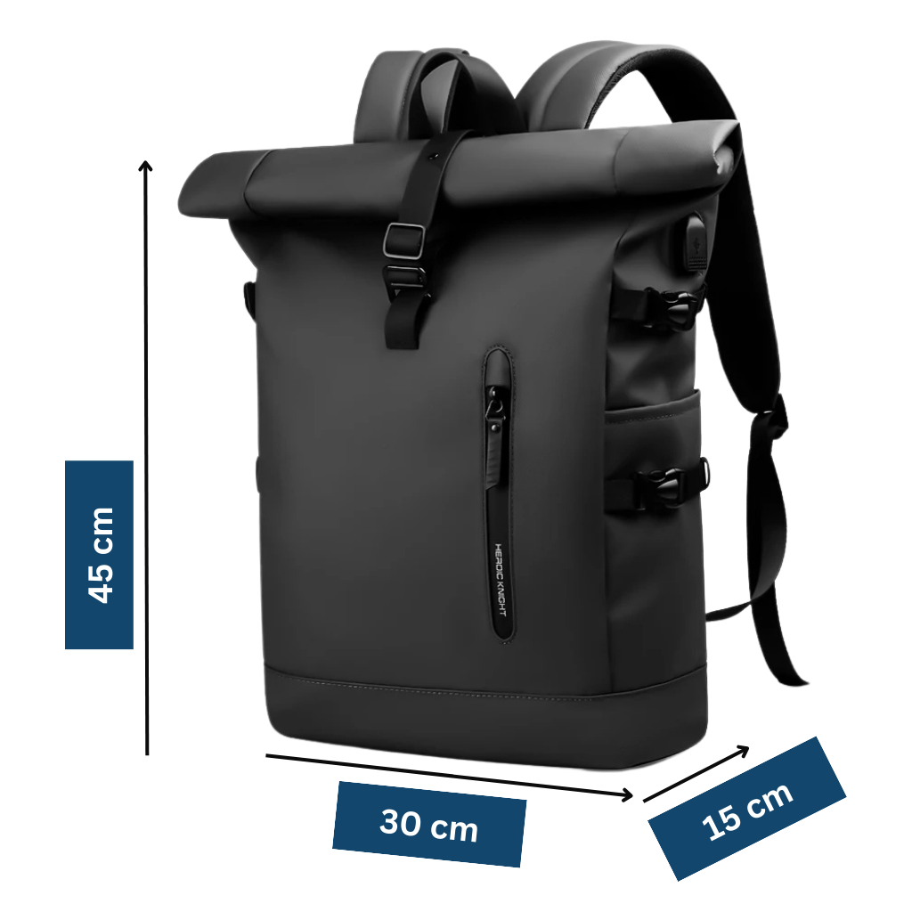 Rolltop Backpack with Waterproof Design