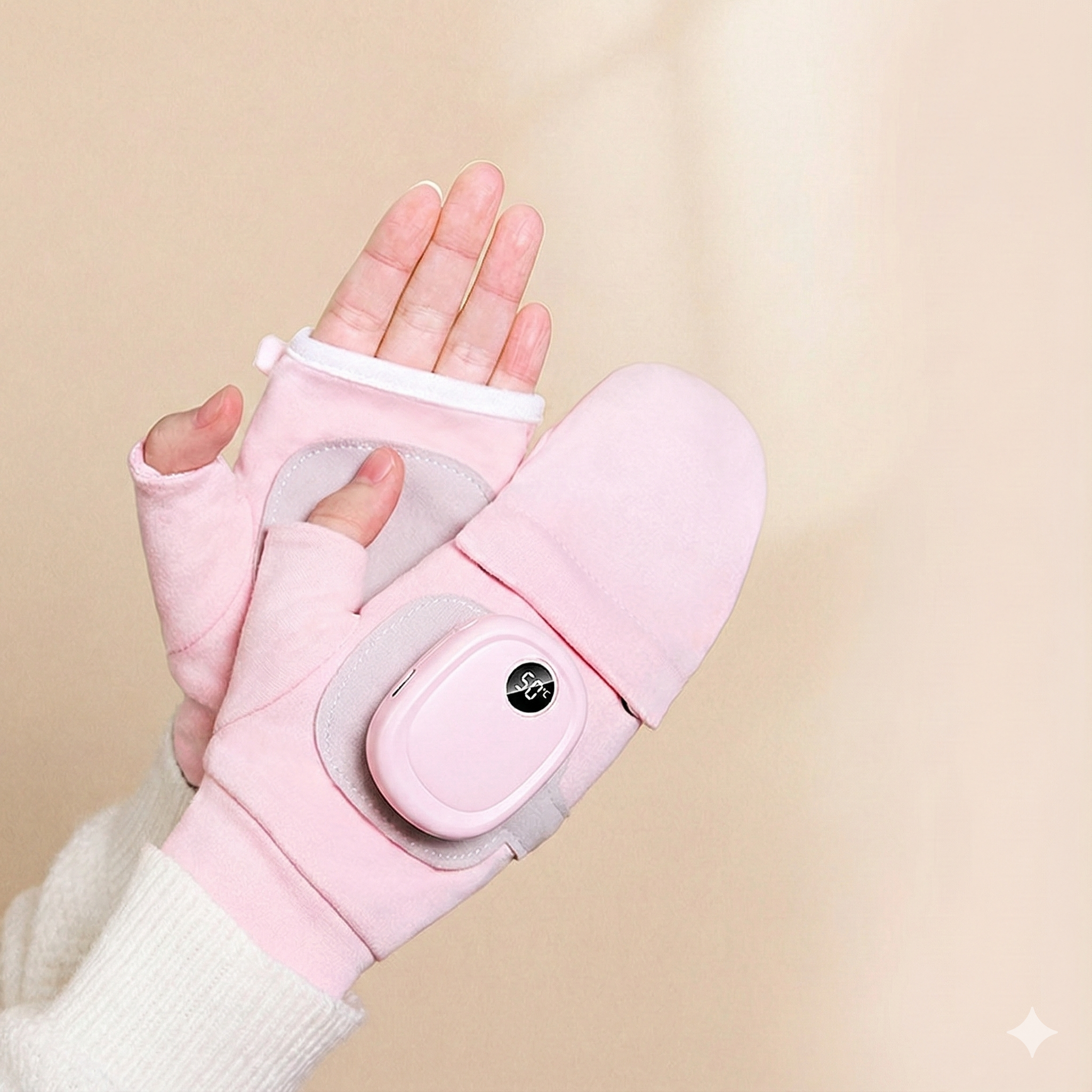 Warm Cycling and Office Gloves with Heating for Winter