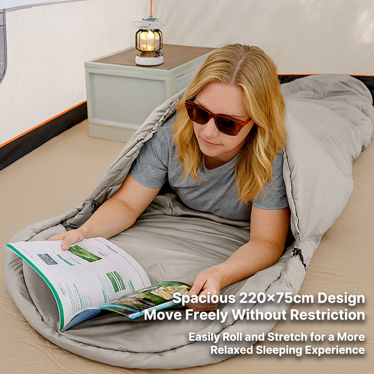 Sleeping Bag for Camping - Winter Warmth and Comfort