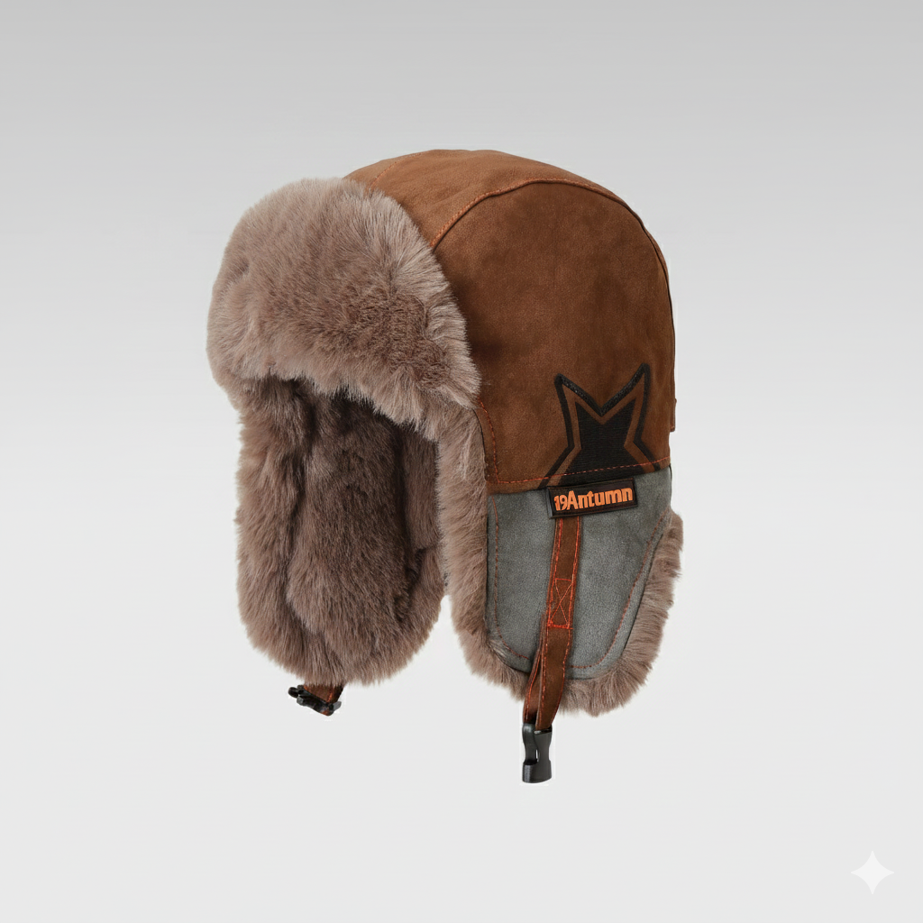 Ear Flap Trapper Hat for Winter Warmth