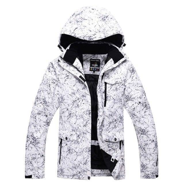 Waterproof Ski Suit with Hood for Winter Warmth