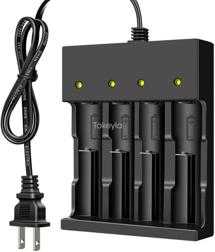 Smart Universal Charger for Li-ion 18650 and 26650 Batteries