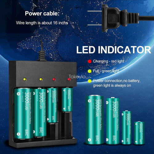 Smart Universal Charger for Li-ion 18650 and 26650 Batteries