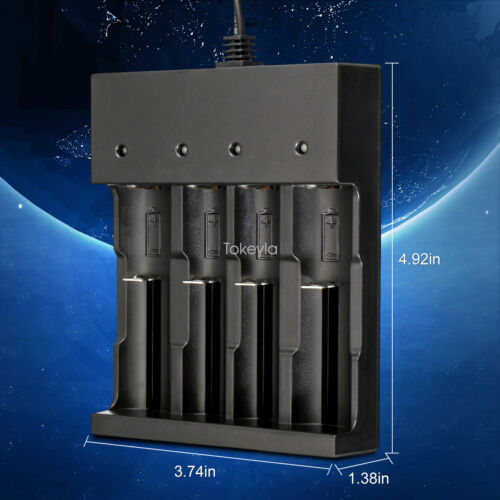 Smart Universal Charger for Li-ion 18650 and 26650 Batteries