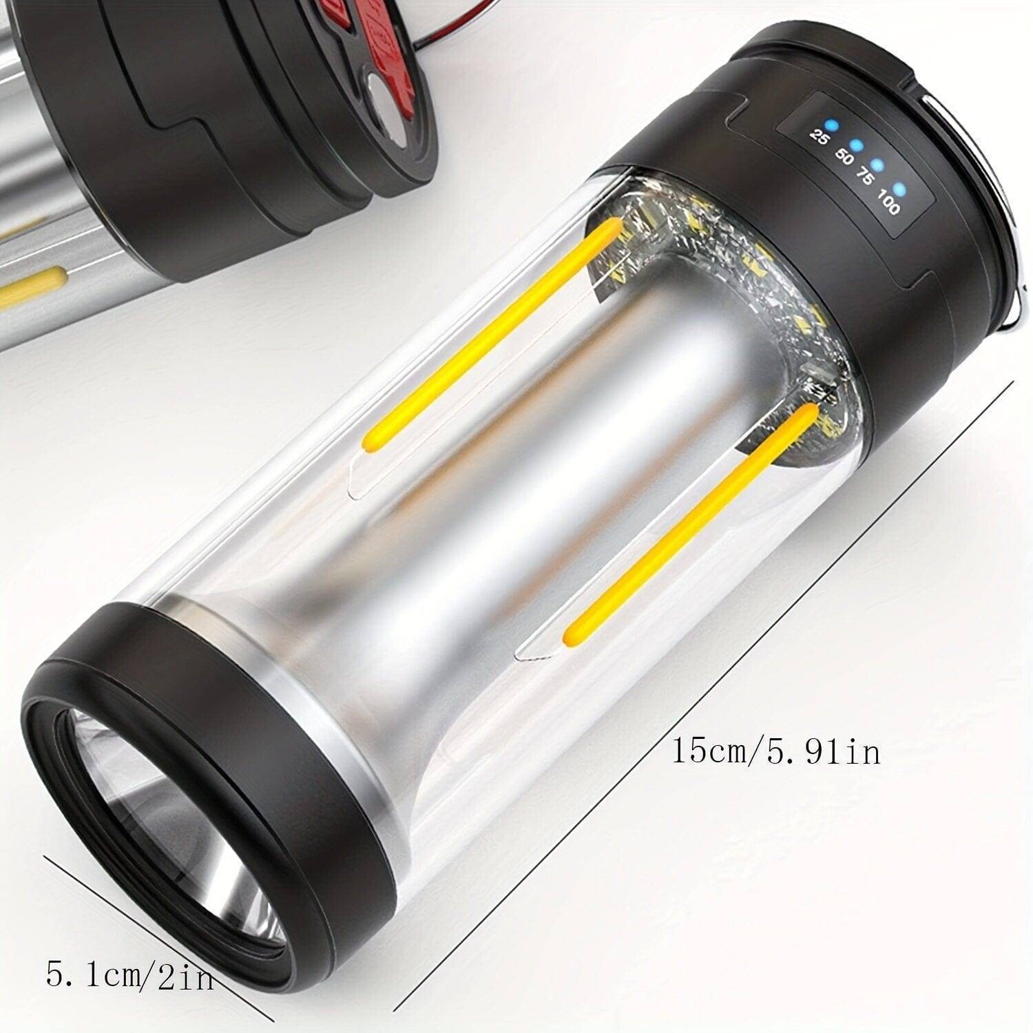 Camping Lantern with Power Bank – USB Rechargeable Light