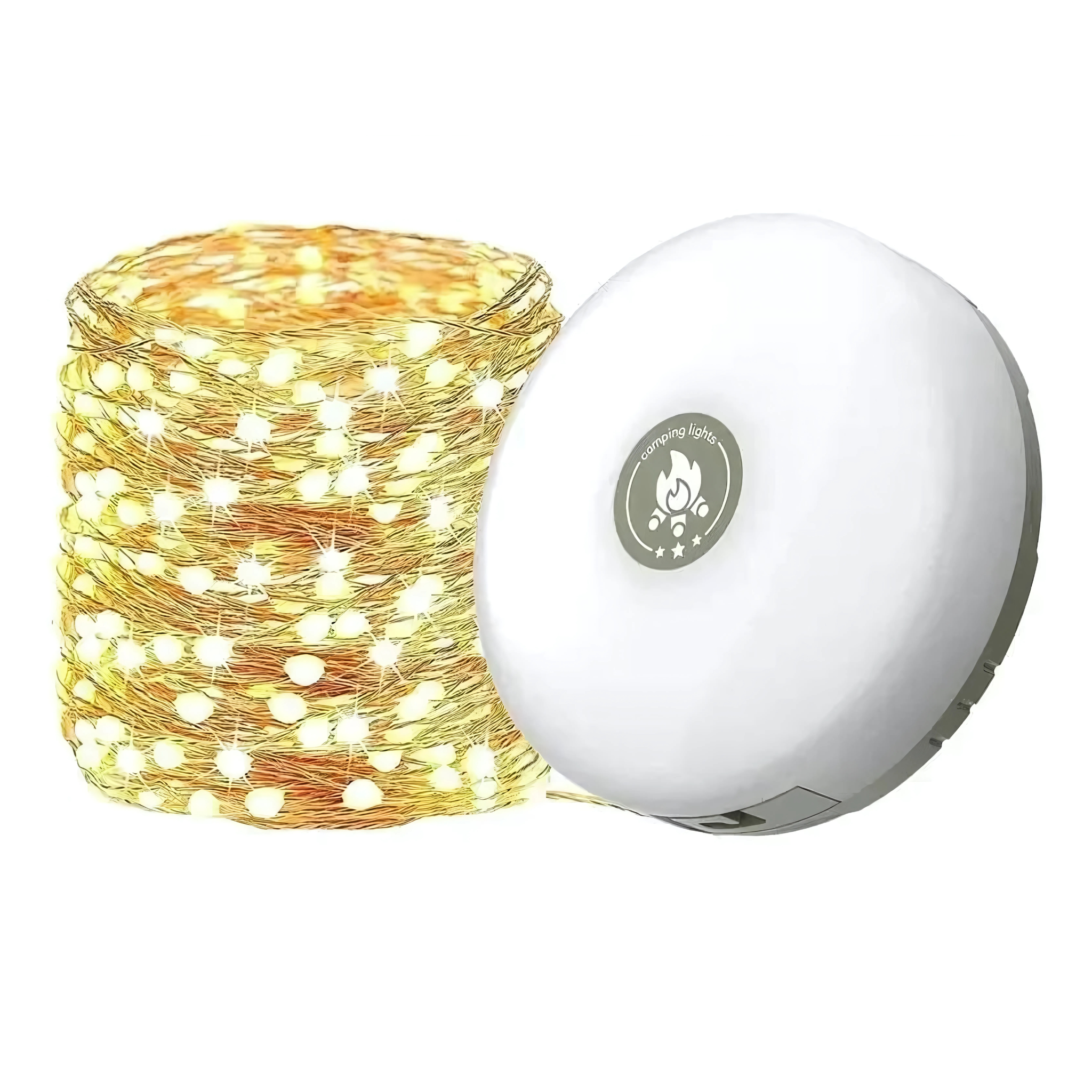 Bright Rechargeable String Lights for Camping with USB
