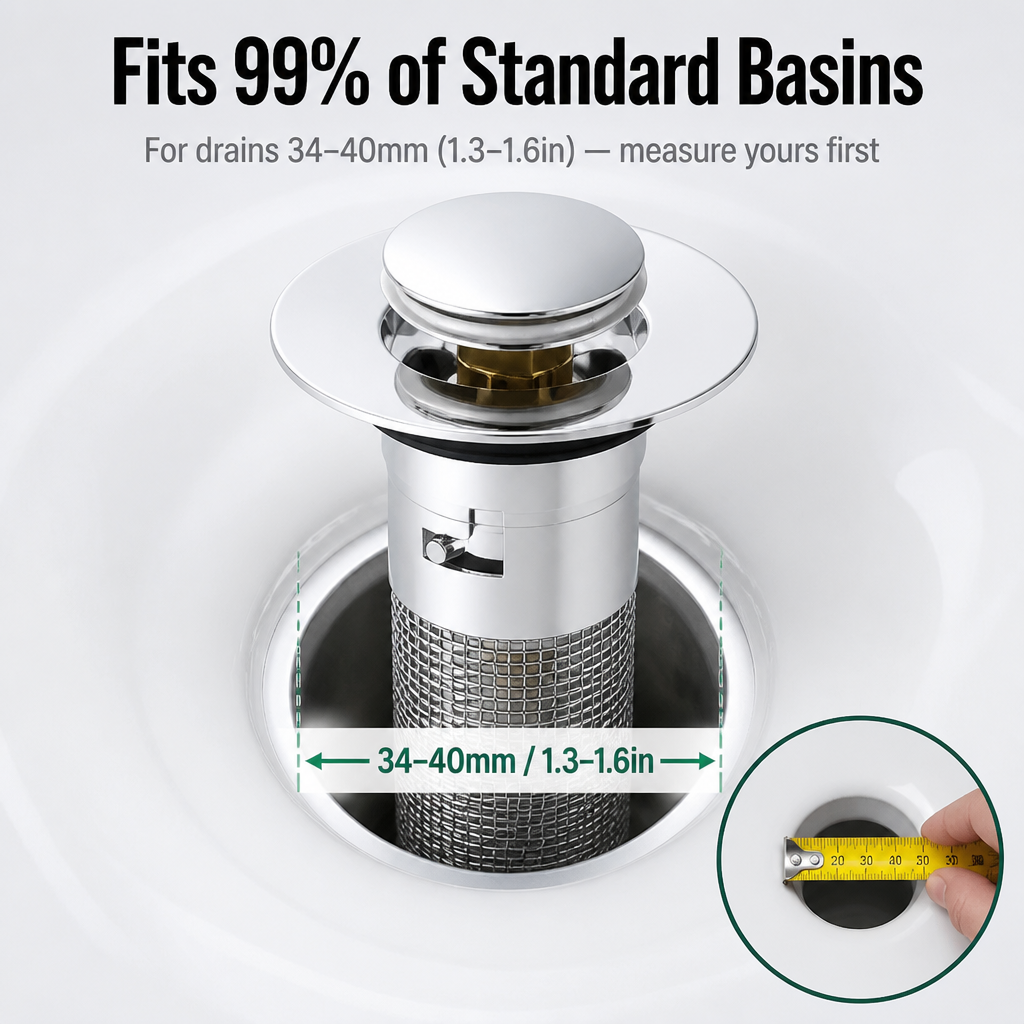 VeilGuard™ — Catch Hair, Seal Out Drain Smell & Save Every Lost Ring