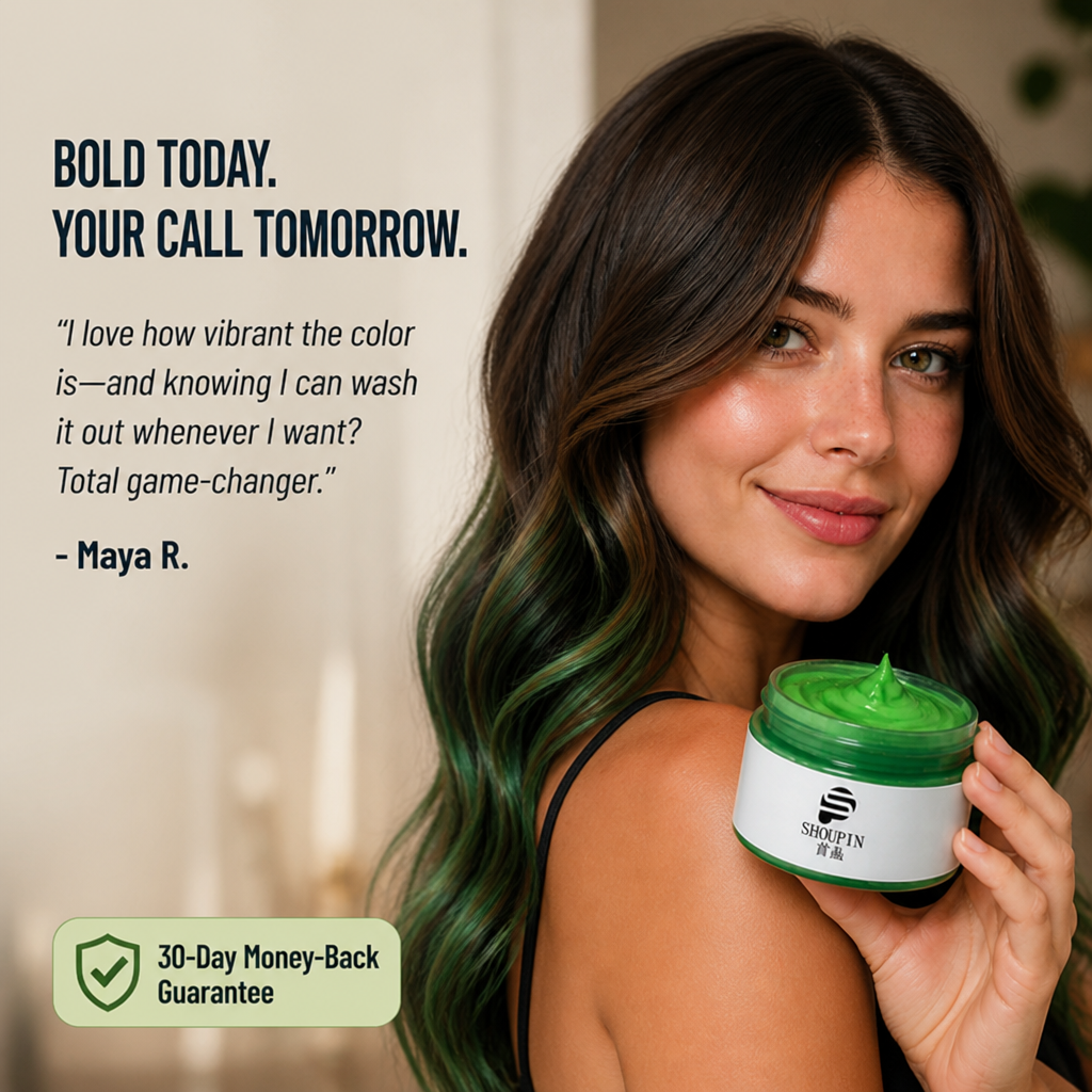 ChromAura™ — Swipe On Bold, Wash-Out Hair Color With Zero Bleach